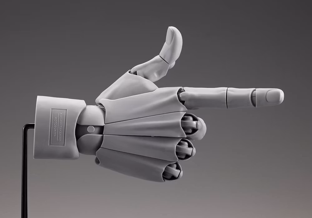 Takahiro Kagami Artist Support Item Hand Model (Men's Right Hand Gray Ver.)