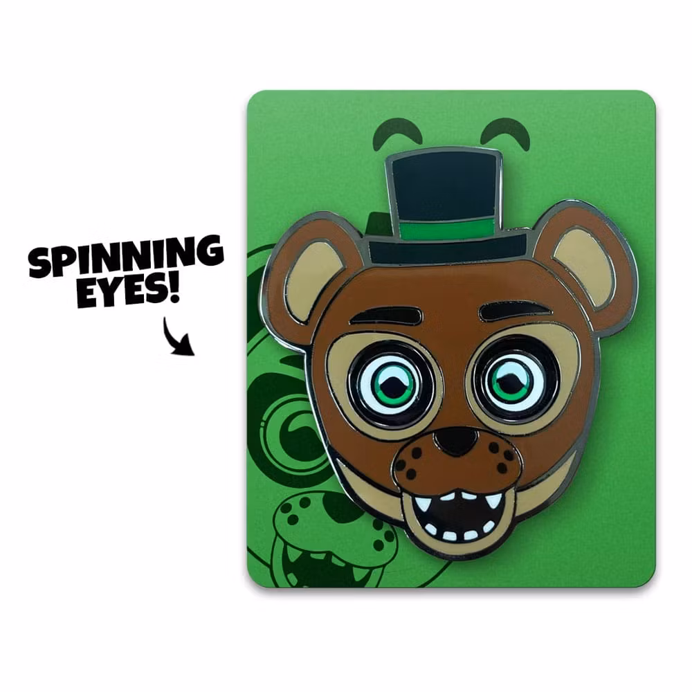 Five Nights at Freddy's Pin Badge Popgoes The Weasel Glow in the Drak Spinning