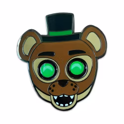 Five Nights at Freddy's Pin Badge Popgoes The Weasel Glow in the Drak Spinning