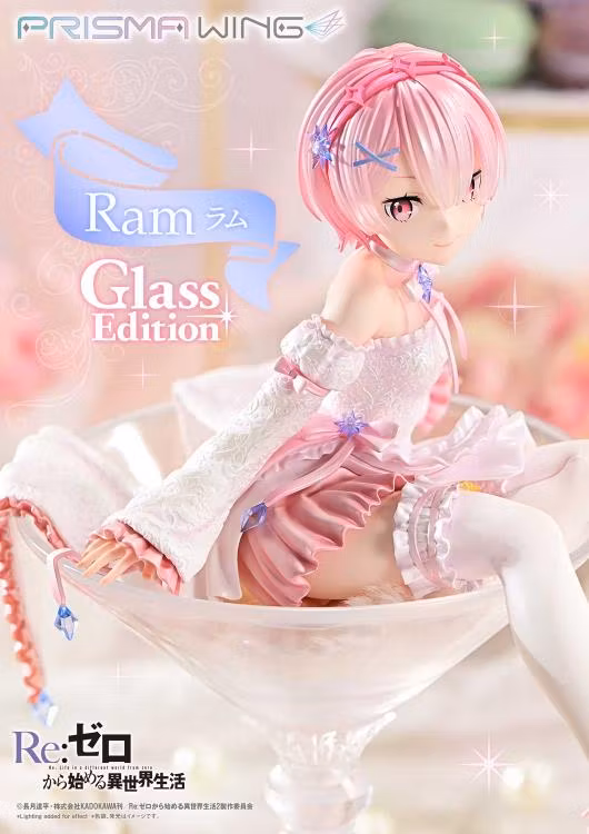Re:Zero Prisma Wing Ram (Glass Edition) 1/7 Scale Figure