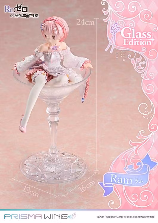 Re:Zero Prisma Wing Ram (Glass Edition) 1/7 Scale Figure