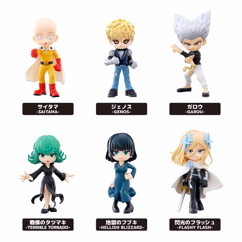 One Punch Man PalVerse Boxed Set of 6 Figures