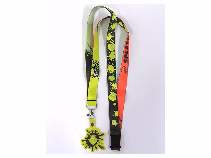 Splatoon 3 Ichibansho Squid (Yellow) / Neck Strap for Smartphone