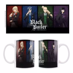 Black Butler: Public School Arc Ceramic Mug Edgar, Lawrence, Herman & Gregory 320ml