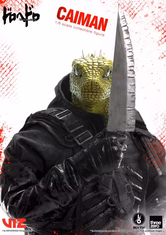 Dorohedoro SiXTH Caiman 1/6 Scale Action Figure (Rerelease)