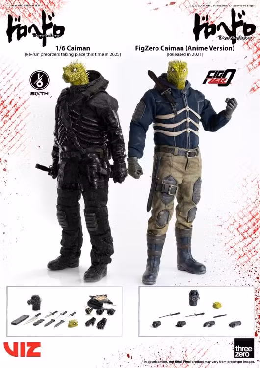 Dorohedoro SiXTH Caiman 1/6 Scale Action Figure (Rerelease)