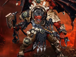 Warhammer 40K World Eaters Angron, Daemon Primarch of Khorne 1/18 Scale Action Figure