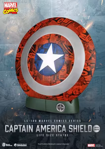 Marvel Comic Series LS-100 Captain America Shield Limited Edition Life-Size Statue