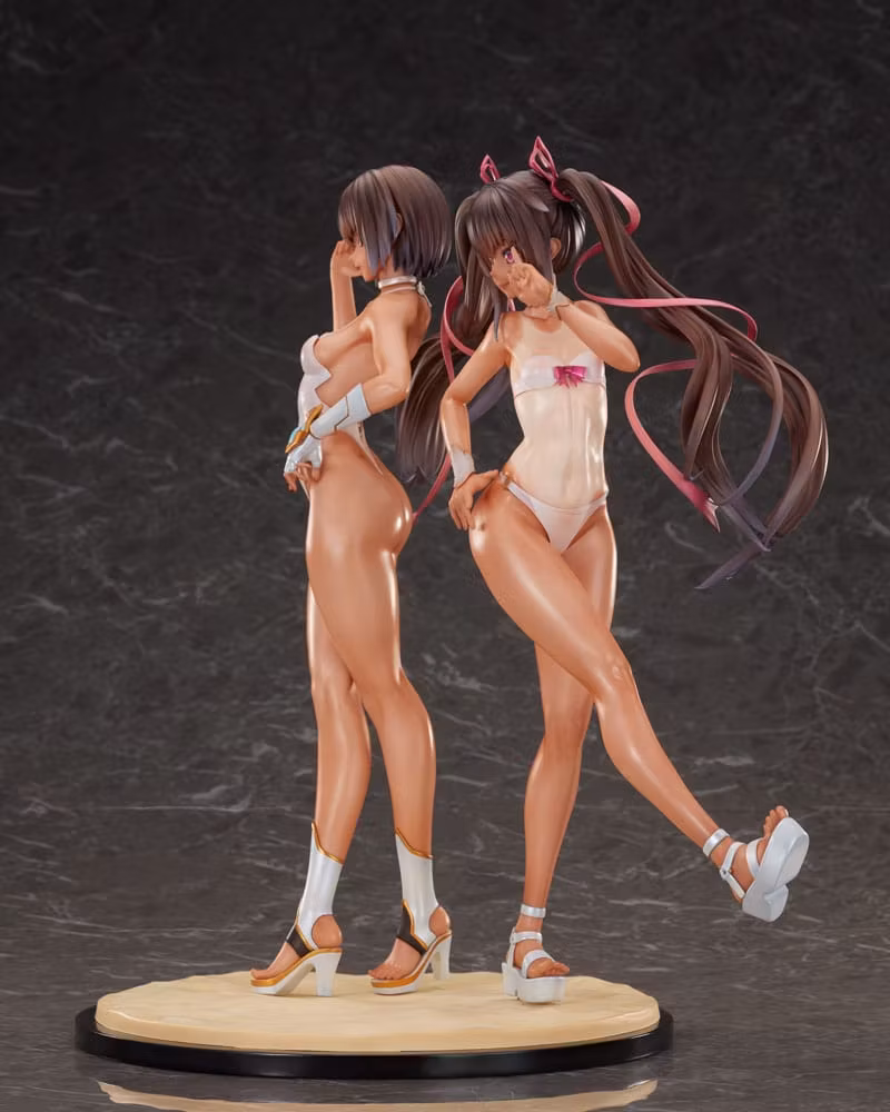 Taimanin RPG Adult Yukikaze & Young Yukikaze (Swimsuits Ver.) Set of 2 Figures
