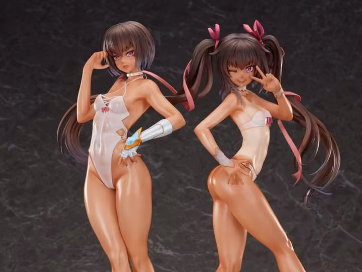 Taimanin RPG Adult Yukikaze & Young Yukikaze (Swimsuits Ver.) Set of 2 Figures