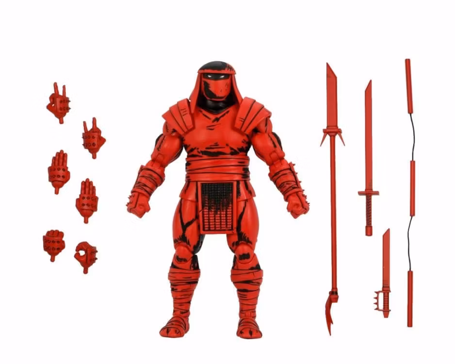 Teenage Mutant Ninja Turtles Foot Enforcer (Red & Black Variant) (Mirage Comics) Action Figure