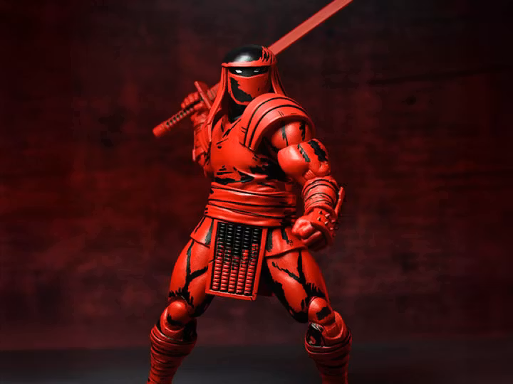 Teenage Mutant Ninja Turtles Foot Enforcer (Red & Black Variant) (Mirage Comics) Action Figure