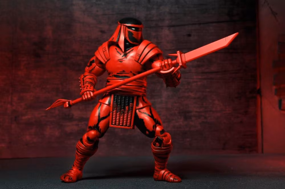 Teenage Mutant Ninja Turtles Foot Enforcer (Red & Black Variant) (Mirage Comics) Action Figure