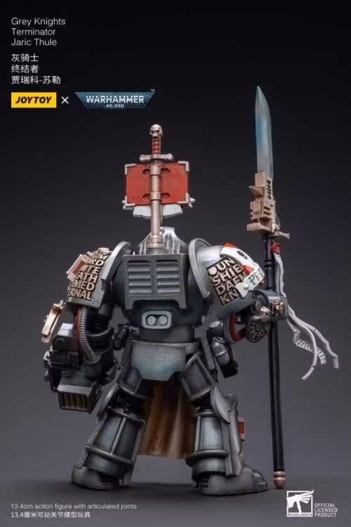 Warhammer 40K Grey Knights Terminator Jaric Thule 1/18 Scale Action Figure