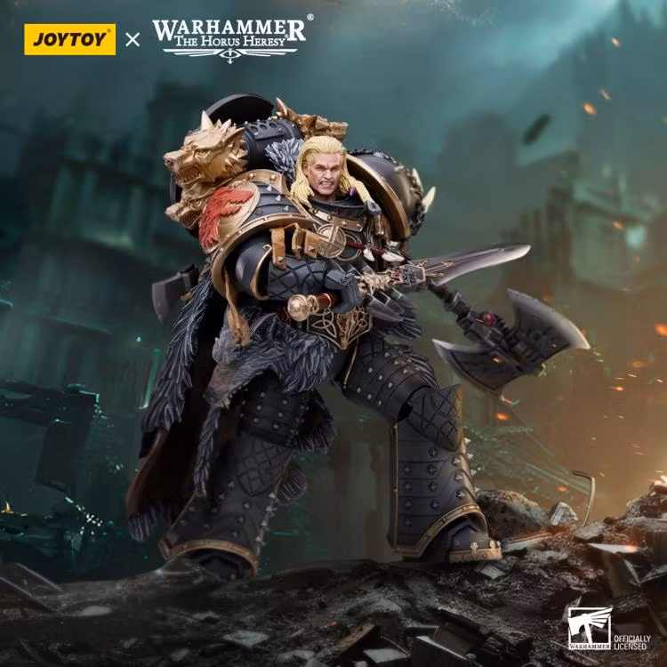 Warhammer: The Horus Heresy Space Wolves Leman Russ, Primarch of the VIth Legion 1/18 Scale Action Figure