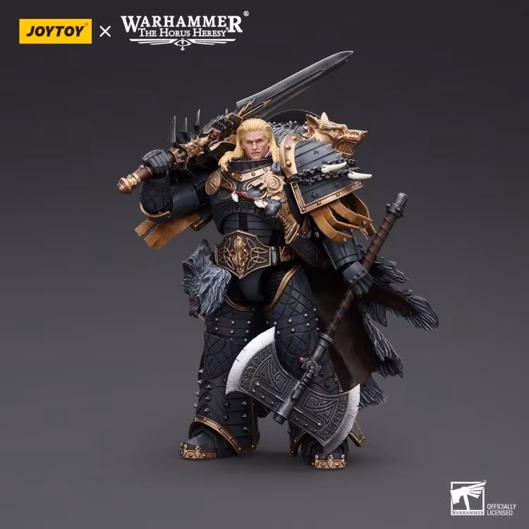 Warhammer: The Horus Heresy Space Wolves Leman Russ, Primarch of the VIth Legion 1/18 Scale Action Figure
