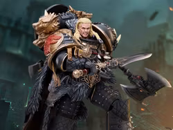 Warhammer: The Horus Heresy Space Wolves Leman Russ, Primarch of the VIth Legion 1/18 Scale Action Figure