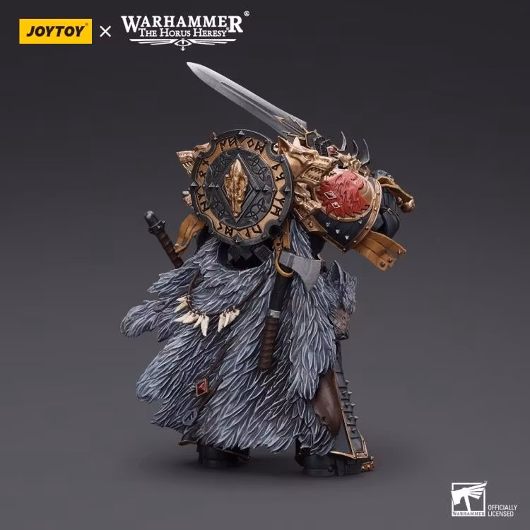 Warhammer: The Horus Heresy Space Wolves Leman Russ, Primarch of the VIth Legion 1/18 Scale Action Figure