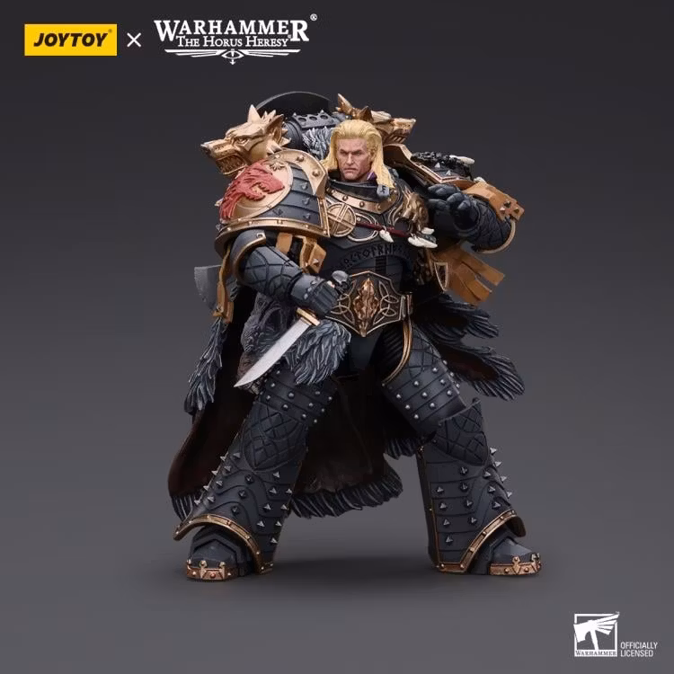 Warhammer: The Horus Heresy Space Wolves Leman Russ, Primarch of the VIth Legion 1/18 Scale Action Figure