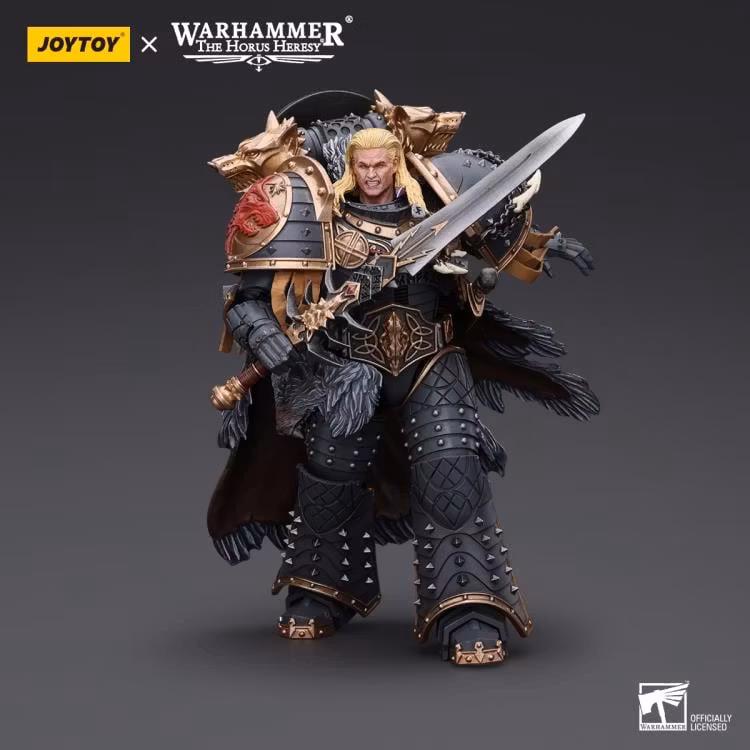 Warhammer: The Horus Heresy Space Wolves Leman Russ, Primarch of the VIth Legion 1/18 Scale Action Figure