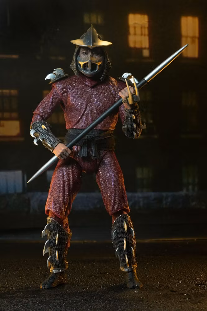 Teenage Mutant Ninja Turtles Roof Top Battle Shredder vs Leo (1990 Movie) Set of 2 Figures