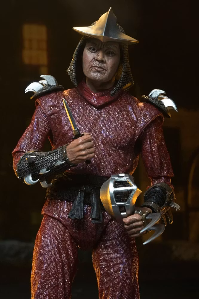 Teenage Mutant Ninja Turtles Roof Top Battle Shredder vs Leo (1990 Movie) Set of 2 Figures