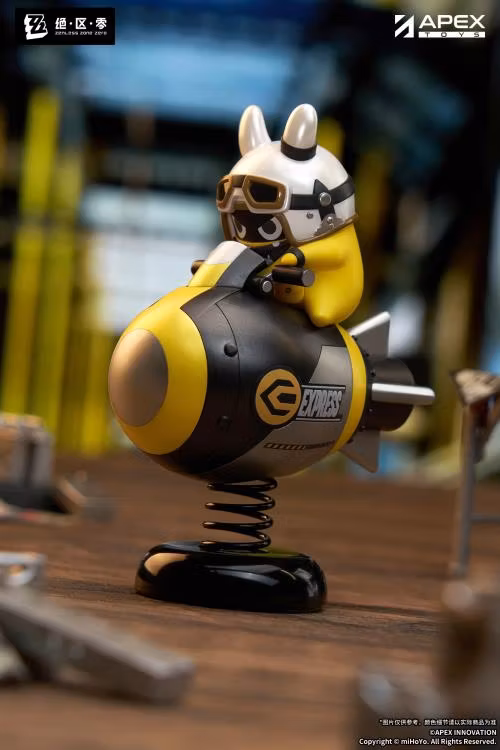 Zenless Zone Zero Happy Shake Rocketboo Springy Chibi Figure