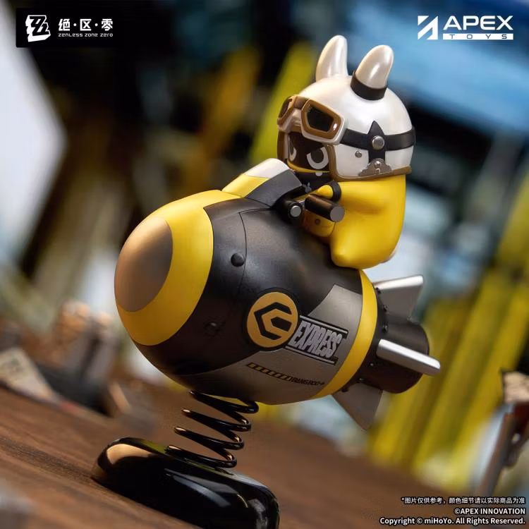 Zenless Zone Zero Happy Shake Rocketboo Springy Chibi Figure