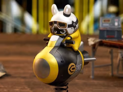 Zenless Zone Zero Happy Shake Rocketboo Springy Chibi Figure