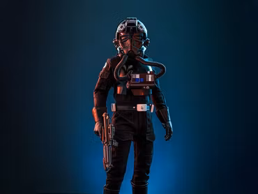 Star Wars: A New Hope MMS798 TIE Fighter Pilot 1/6th Scale Collectible Figure