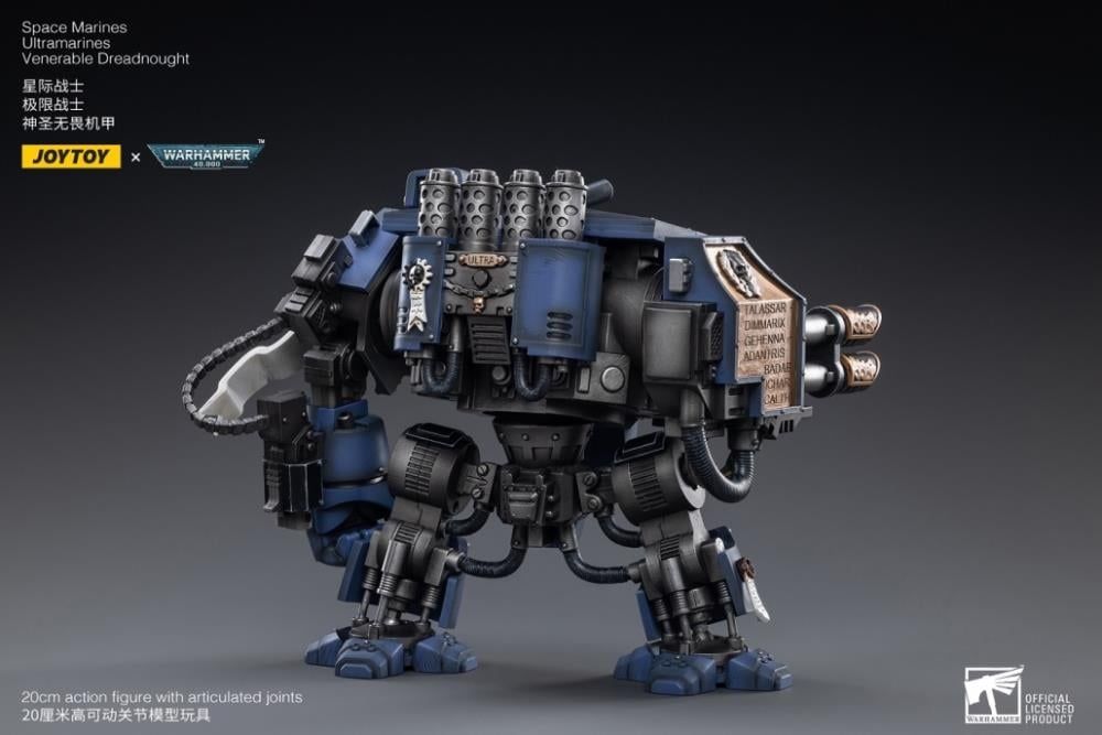 Warhammer 40K Ultramarines Venerable Dreadnought 1/18 Scale Figure