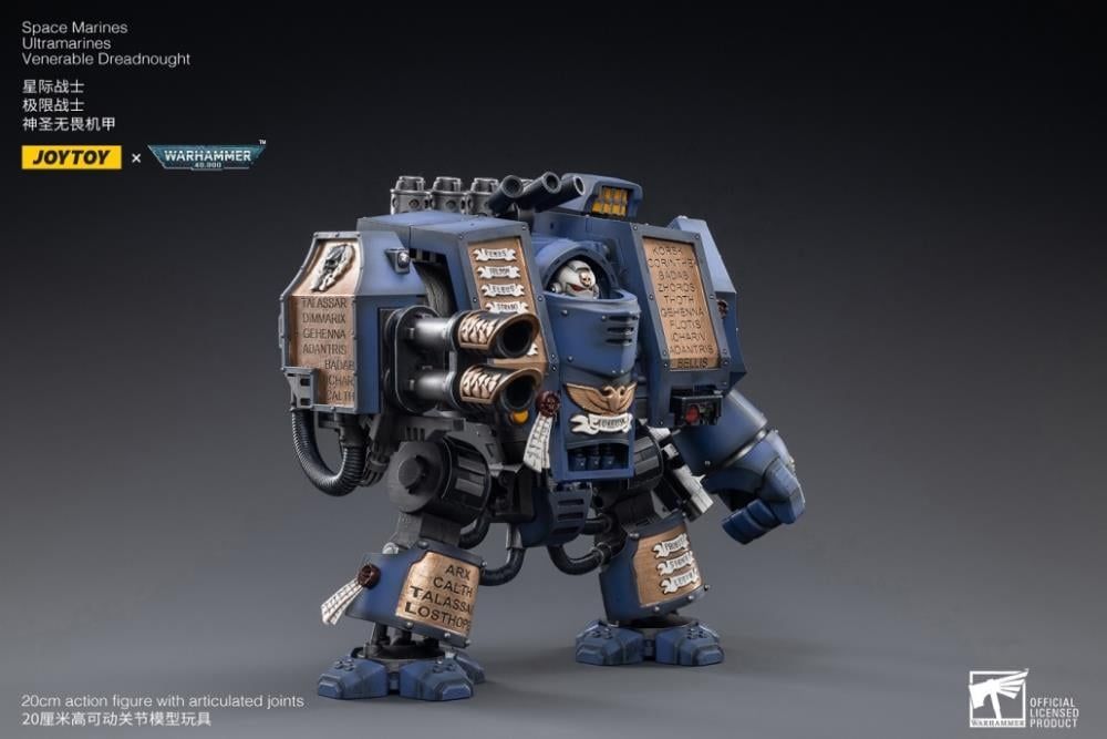 Warhammer 40K Ultramarines Venerable Dreadnought 1/18 Scale Figure