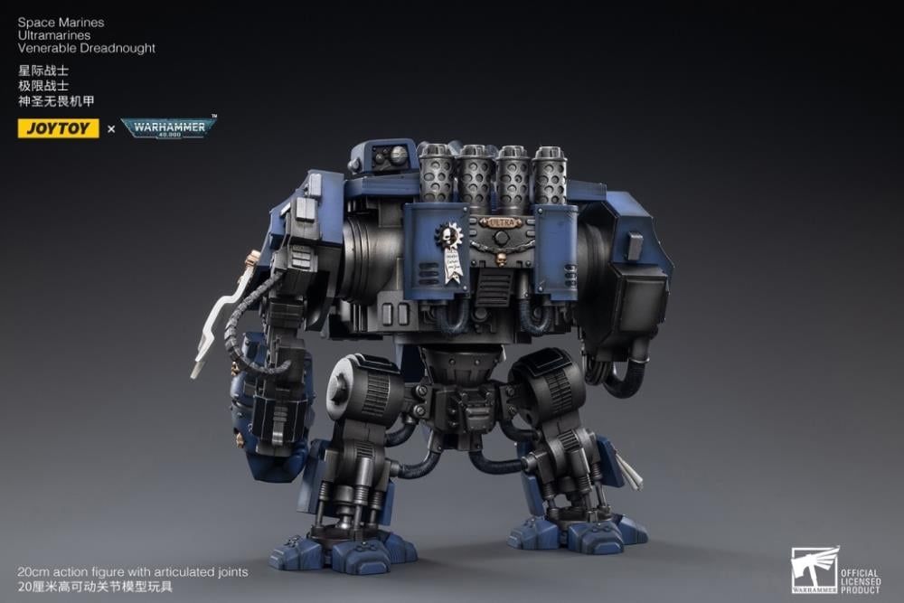 Warhammer 40K Ultramarines Venerable Dreadnought 1/18 Scale Figure