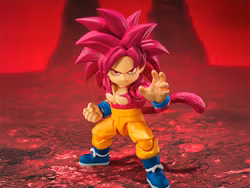 Dragon Ball Daima S.H.Figuarts Super Saiyan 4 Goku (Mini) Exclusive Action Figure