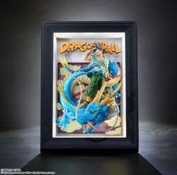 Dragon Ball Tamashii Art Goku and Dragon 3D Wall Art