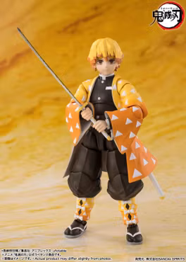 Demon Slayer: Kimetsu no Yaiba S.H.Figuarts Zenitsu Agatsuma Action Figure