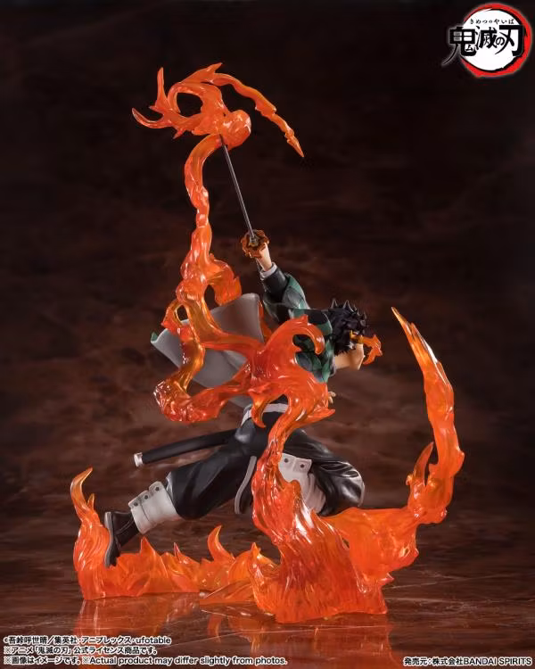 Demon Slayer: Kimetsu no Yaiba Figuarts ZERO Tanjiro Kamado (Kyojuro Rengoku's Sword Guard Ver.)