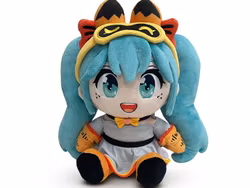 Vocaloid Hatsune Miku x Garfield Plush Figure Hatsune Miku