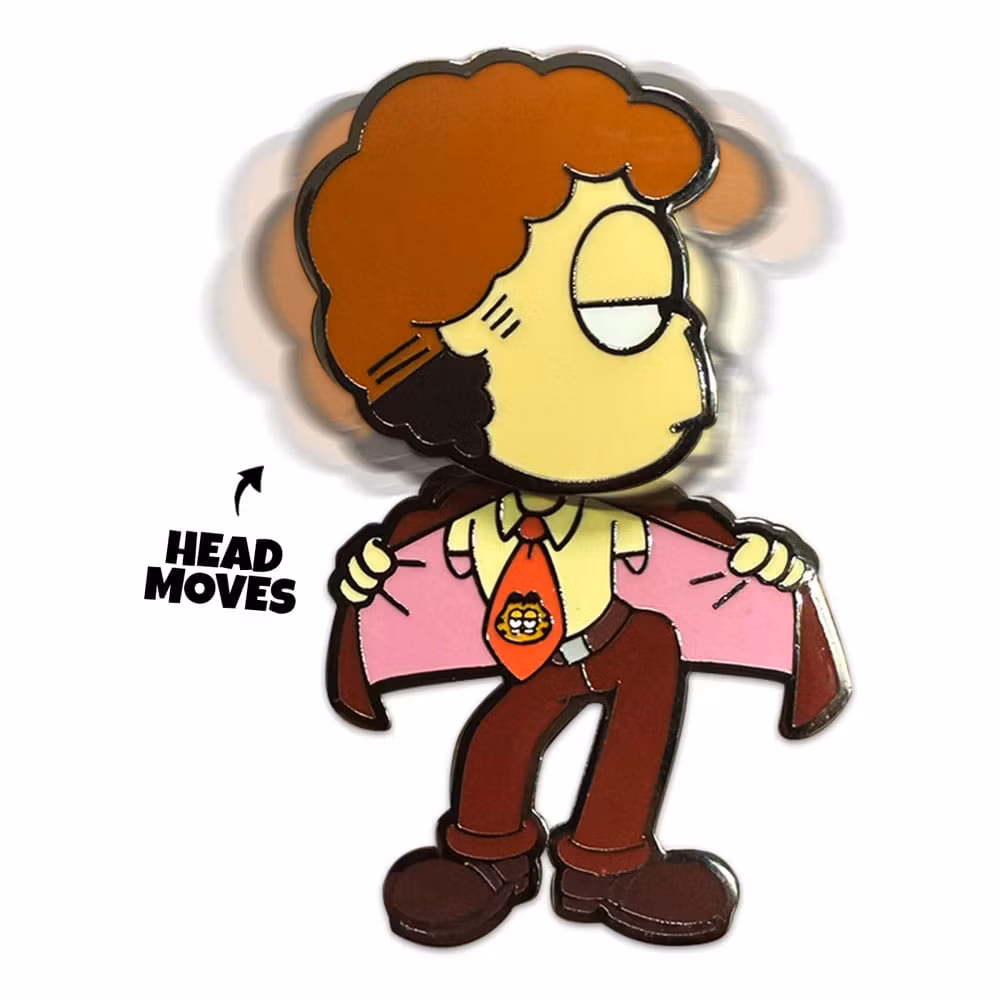 Garfield Pin Badge Disco Fever