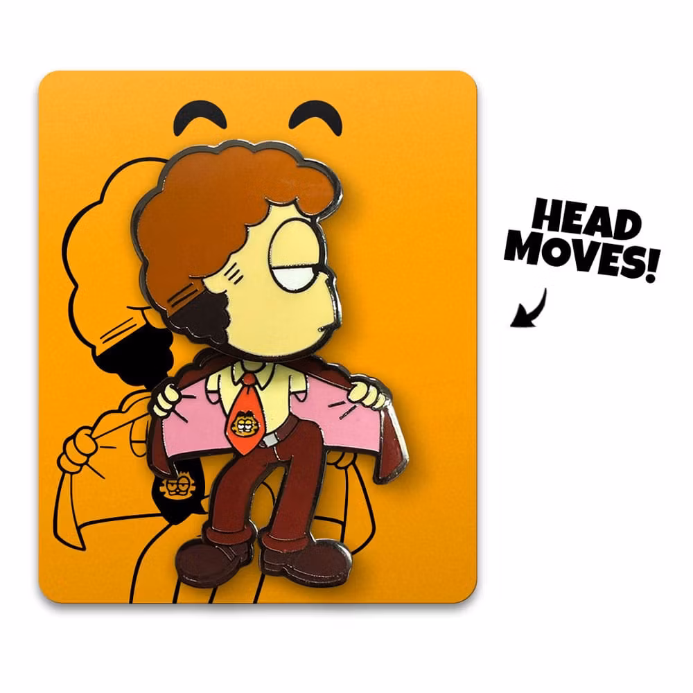 Garfield Pin Badge Disco Fever