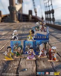 One Piece Freeny's Hidden Dissectibles Funboxx Marines Edition Box of 6 Random Figures