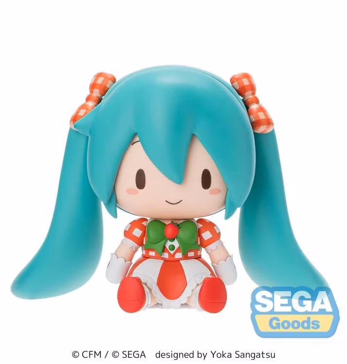 Vocaloid Fuwa Petit Hatsune Miku Lovely Strawberry Chibi Figure