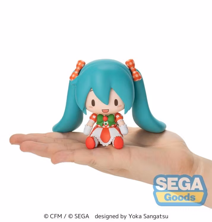 Vocaloid Fuwa Petit Hatsune Miku Lovely Strawberry Chibi Figure