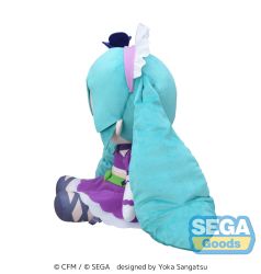 Vocaloid Fuwa Petit Hatsune Miku Sparkly Purple Plush