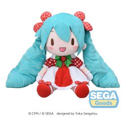 Vocaloid Fuwa Petit Hatsune Miku Lovely Strawberry Plush