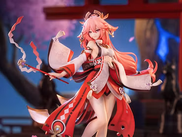Genshin Impact Yae Miko (Astute Amusement Ver.) 1/7 Scale Figure (With Bonus)