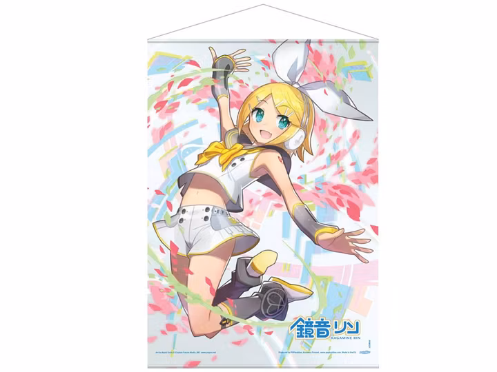 Vocaloid Kagamine Rin & Len Wallscroll Kagamine Rin Energy  50 x 70 cm