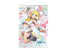 Vocaloid Kagamine Rin & Len Wallscroll Kagamine Rin Energy  50 x 70 cm