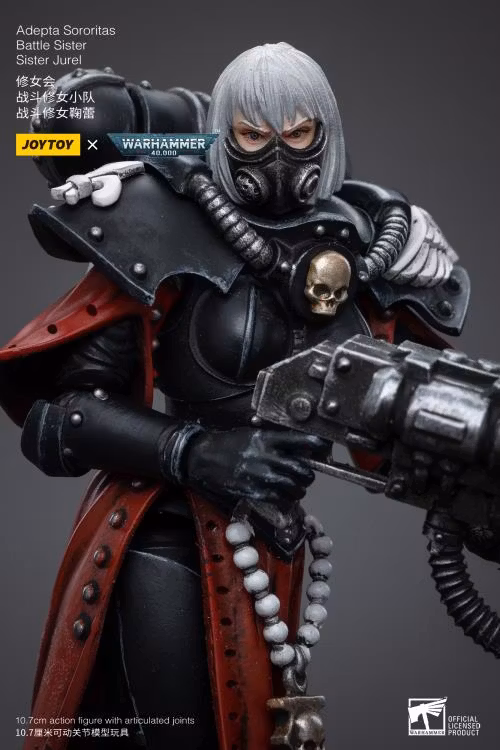 Warhammer 40k Adepta Sororitas Battle Sister Jurel 1/18 Scale Action Figure
