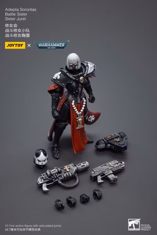 Warhammer 40k Adepta Sororitas Battle Sister Jurel 1/18 Scale Action Figure